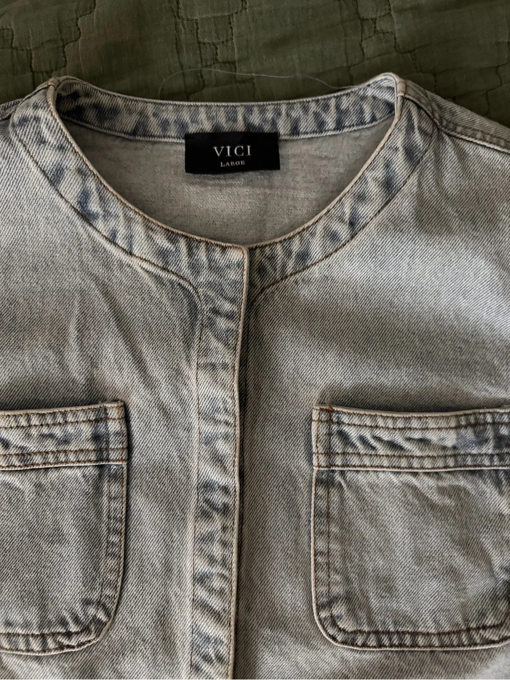 Vici coordinated denim